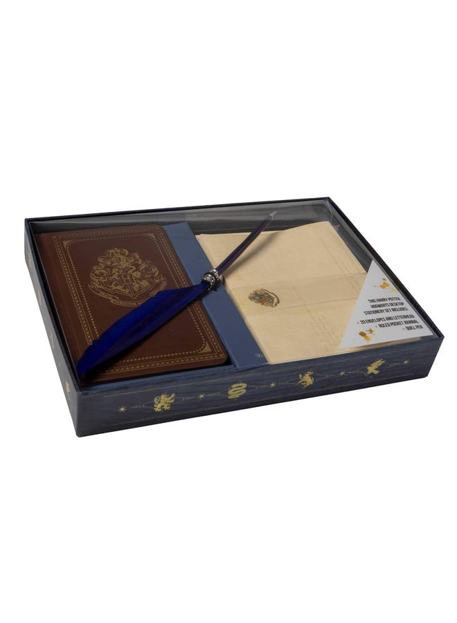 Simon & Schuster Insights Harry Potter: Hogwarts School Of Witchcraft And Wizardry Desktop Stationery Set (With Pen)